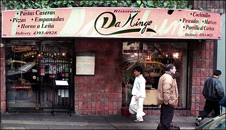 Da Mingo, our favorite Italian restaurant in Buenos Aires