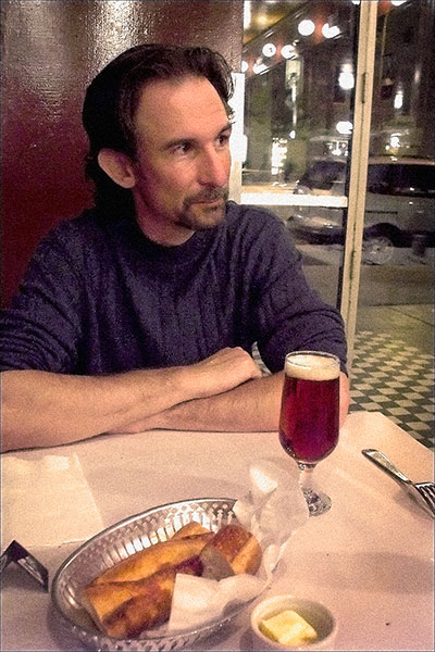 Dinner with Willie Baronet at L'Express, Montreal
