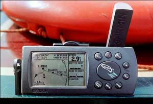Narrowboat, Garmin GPS