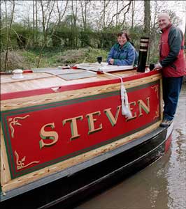 Narrowboat Steven