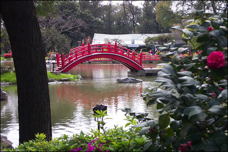 The Japanese Garden in the Palermo district, Buenos Aires